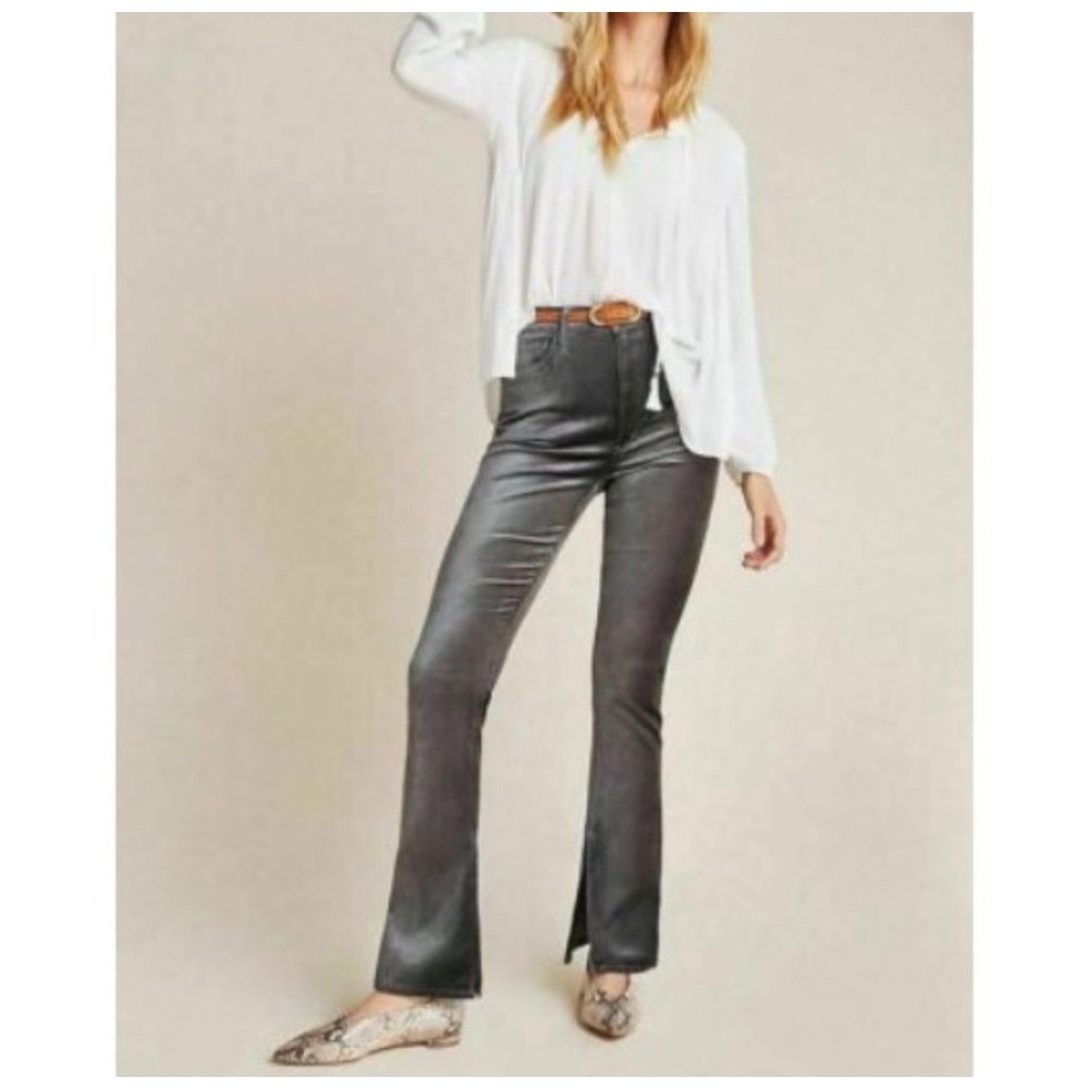 Citizens of Humanity Georgia High Rise Bootcut Velvet Jeans Pants Size 26‎ Black